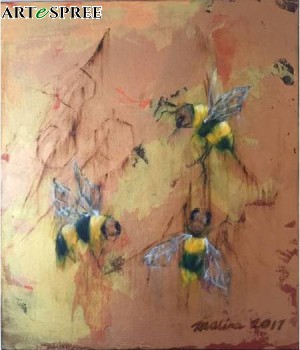 Artist : Malina Su - The Might Bees 